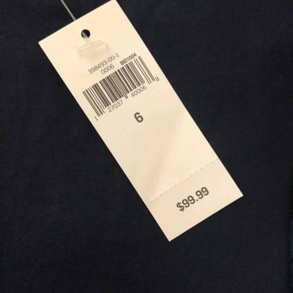 NWT. Banana Republic Cotton A-Line Dress - Picture 10 of 11